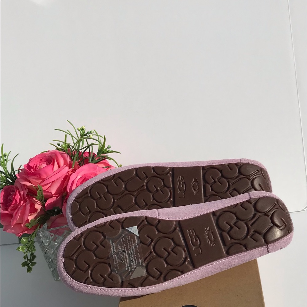 UGG Women's Moccasins in Light Pink - Picture 7 of 8